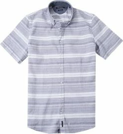 Top 10 ❤️ Marc O'Polo Hemd 624/1156/41050/R81 Kurzarmhemd, Shaped Fit, Baumwolle, Navy gestreift, Combo 🧨