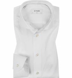 Blitzangebot 🧨 ETON Slim Fit Hai 2567/73511/00 Hemd, Popeline, Weiß 😍