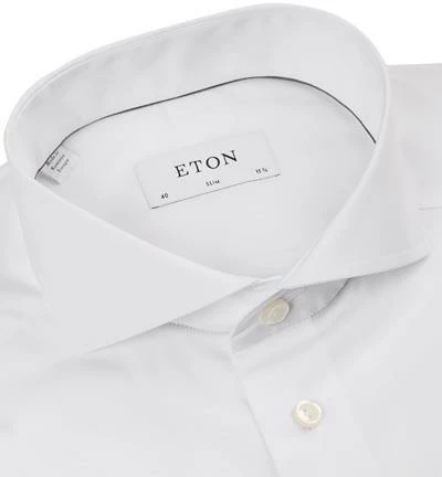 Blitzangebot 🧨 ETON Slim Fit Hai 2567/73511/00 Hemd, Popeline, Weiß 😍 2 Blitzangebot 🧨 ETON Slim Fit Hai 2567/73511/00 Hemd, Popeline, Weiß 😍 – Bild 2
