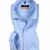 Budget 🤩 Seidensticker Slim Kent 675660/12 Hemd, Slim Fit, Popeline, Bleu, Blau 😀