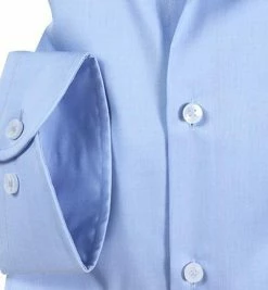 Budget 🤩 Seidensticker Slim Kent 675660/12 Hemd, Slim Fit, Popeline, Bleu, Blau 😀 -Hemden Verkaufsgeschäft 248735 norm3