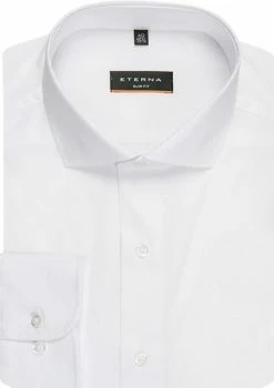 Bestes Angebot 🧨 ETERNA slim fit 8424/F182/00 Hemd, Popeline, Weiß ❤️