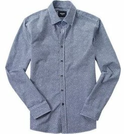 Beste Bewertungen von ❤️ JOOP! Hemd JJSH-05Hanson K-W 30003507/410 Popeline, Dunkelblau-weiß gemustert, Marineblau ✔️