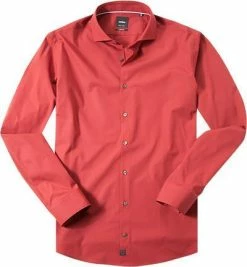 Bester Verkauf 🔔 Strellson Hemd Adrian 30001383/222 Extra Slim, Popeline, Ziegelrot, Rost 🛒