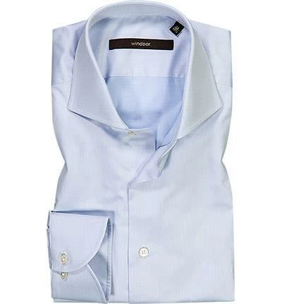 Neu 🎉 Windsor Hemd Trissio Hai 30007511/420 Shaped Fit, Twill, Hellblau ❤️ 1 Neu 🎉 Windsor Hemd Trissio Hai 30007511/420 Shaped Fit, Twill, Hellblau ❤️