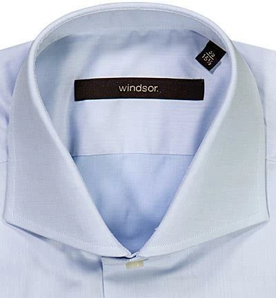 Neu 🎉 Windsor Hemd Trissio Hai 30007511/420 Shaped Fit, Twill, Hellblau ❤️ 2 Neu 🎉 Windsor Hemd Trissio Hai 30007511/420 Shaped Fit, Twill, Hellblau ❤️ – Bild 2