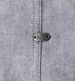 Angebote ✨ BOSS Green Hemd C-Baldasar 50320144/410 Modern Fit, Twill, Rauchblau meliert, Navy 🌟 -Hemden Verkaufsgeschäft 253712 norm4