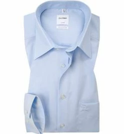 Neu 😀 OLYMP Hemd Luxor Comfort Fit EL 0250/69/15 Popeline, Extra langer Arm, Bleu, Blau 🛒