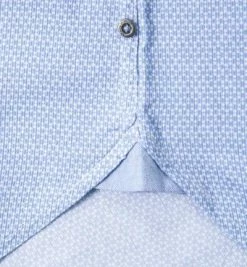 Neu 🤩 Marc O'Polo Hemd 720/0967/42312/B81 Shaped Fit, Baumwolle, Hellblau gemustert, Blue 🌟 -Hemden Verkaufsgeschäft 257332 norm4