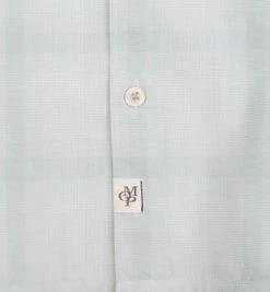Aktion 💯 Marc O'Polo Hemd 723/7251/41018/A48 Kurzarmhemd, Shaped Fit, Popeline, Mintgrün-weiß kariert, Green 🔥 -Hemden Verkaufsgeschäft 262244 norm3