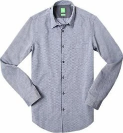 Coupon 🤩 BOSS Green Hemd C-Barnaba 50330846/410 Regular Fit, Fil à fil, Nachtblau gepunktet, Night blue 💯