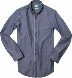 Coupon 🎉 BOSS Green Hemd C-Baltero 50330848/410 Slim Fit, Chambray, Rauchblau, Navy 👏
