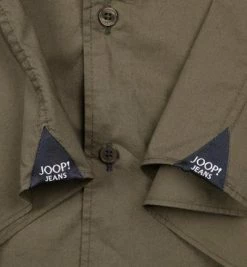 Neu 🥰 JOOP! Hemd JJSH-12Heddok_1_2-W 30004170/301 Kurzarmhemd, Popeline, Khaki 👏 -Hemden Verkaufsgeschäft 267316 norm3