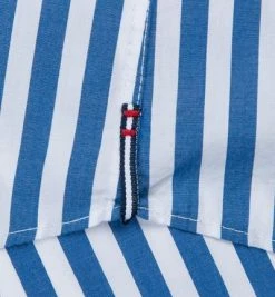 Brandneu 🎁 OLYMP Hemd Level Five Casual Body Fit3072/72/15 Kurzarmhemd, Popeline, Blau-weiß gestreift, Blau 😀 -Hemden Verkaufsgeschäft 267715 norm4