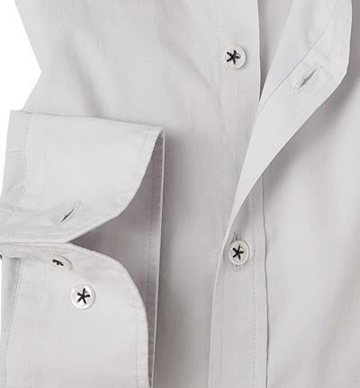 Großhandel 🛒 Jacques Britt Hemd John AL W. 875030/30 Slim Fit, Popeline, Hellgrau 🤩 3 Großhandel 🛒 Jacques Britt Hemd John AL W. 875030/30 Slim Fit, Popeline, Hellgrau 🤩 – Bild 3