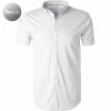Besorgen 🔥 DESOTO Hemd B.D. 21031-3/001 Kurzarmhemd, Slim Fit, Jersey, Weiß 🥰