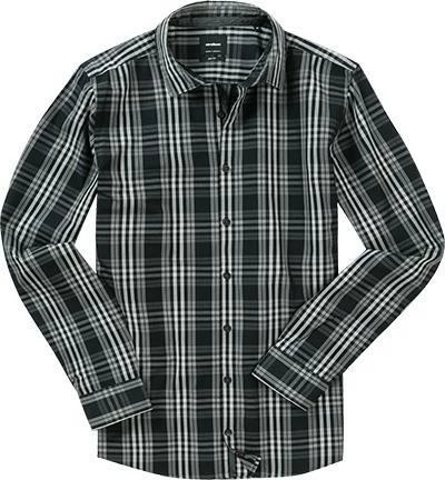 Neu 🔔 Strellson Hemd Sidney-W 30005784/001 Slim Fit, Baumwolle, Schwarz-grau kariert, Grau-schwarz ❤️ 1 Neu 🔔 Strellson Hemd Sidney-W 30005784/001 Slim Fit, Baumwolle, Schwarz-grau kariert, Grau-schwarz ❤️