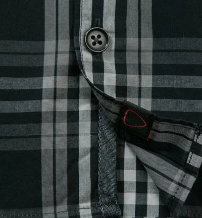 Neu 🔔 Strellson Hemd Sidney-W 30005784/001 Slim Fit, Baumwolle, Schwarz-grau kariert, Grau-schwarz ❤️ 4 Neu 🔔 Strellson Hemd Sidney-W 30005784/001 Slim Fit, Baumwolle, Schwarz-grau kariert, Grau-schwarz ❤️ – Bild 4