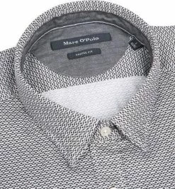 Schlussverkauf 💯 Marc O'Polo Hemd 728/7338/42158/P79 Shaped Fit, Baumwolle, Schwarz gemustert, Black 🛒 -Hemden Verkaufsgeschäft 273234 norm3