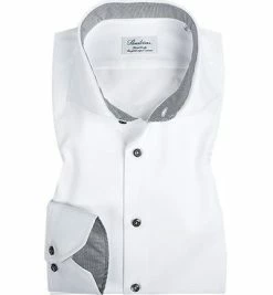 Angebote 🔥 Stenströms Fitted Body 684111/1176/000 Hemd, Baumwolle, Weiß 🤩