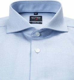 Auslauf 👏 OLYMP Hemd Level Five Body Fit 0567/64/11 Baumwolle, Bleu meliert, Bleu ⭐ -Hemden Verkaufsgeschäft 273776 norm2