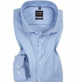 Am billigsten 🔥 OLYMP Hemd Level Five Body Fit 0566/64/11 Baumwolle, Bleu gestreift, Bleu 🌟