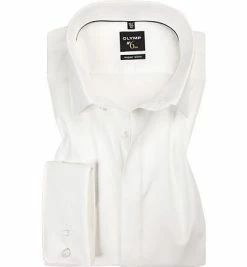 Aktion 😍 OLYMP Hemd No. Six Super Slim 0491/65/20 Super Slim Fit, Popeline, Creme, Hellbeige 😀