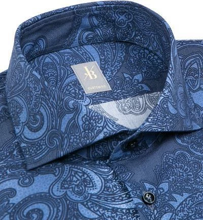 Besorgen 🎉 Jacques Britt Custom Fit Roma Hai 137100/17 Hemd, Baumwolle, Navy gemustert, Blau ✨ 2 Besorgen 🎉 Jacques Britt Custom Fit Roma Hai 137100/17 Hemd, Baumwolle, Navy gemustert, Blau ✨ – Bild 2