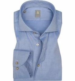 Coupon 😉 Jacques Britt Custom Fit Roma Hai 960760/11 Hemd, Baumwolle, Bleu, Blau ⌛