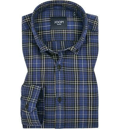 Großhandel ✔️ JOOP! Hemd JJSH-19Heli-W 30006737/420 Slim Fit, Flanell, Blau kariert, Marine ❤️ 1 Großhandel ✔️ JOOP! Hemd JJSH-19Heli-W 30006737/420 Slim Fit, Flanell, Blau kariert, Marine ❤️