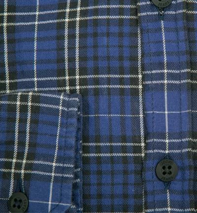 Großhandel ✔️ JOOP! Hemd JJSH-19Heli-W 30006737/420 Slim Fit, Flanell, Blau kariert, Marine ❤️ 3 Großhandel ✔️ JOOP! Hemd JJSH-19Heli-W 30006737/420 Slim Fit, Flanell, Blau kariert, Marine ❤️ – Bild 3