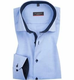 Brandneu 🛒 ETERNA modern fit 8100/X13K/65/12 Hemd, Popeline, Hellblau 🎁