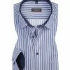 Besorgen 😀 ETERNA modern fit 8982/X15P/19 Hemd, Baumwolle, Navy gestreift, Navy ✨
