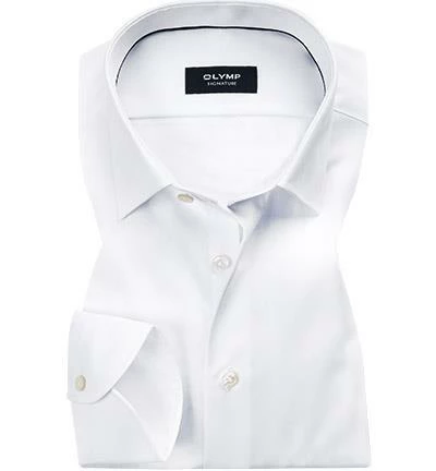 Rabatt 😉 OLYMP Signature OLYMP Hemd Signature 8528/84/00 Tailored Fit, Popeline, Weiß 🔔 1 Rabatt 😉 OLYMP Signature OLYMP Hemd Signature 8528/84/00 Tailored Fit, Popeline, Weiß 🔔