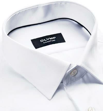 Rabatt 😉 OLYMP Signature OLYMP Hemd Signature 8528/84/00 Tailored Fit, Popeline, Weiß 🔔 2 Rabatt 😉 OLYMP Signature OLYMP Hemd Signature 8528/84/00 Tailored Fit, Popeline, Weiß 🔔 – Bild 2