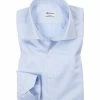 Budget 👏 Stenströms Slimline 702771/1467/100 Hemd, Baumwolle, Bleu, Hellblau 💯