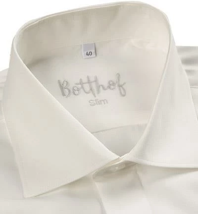Blitzangebot 👏 Botthof Hemd Slim UMA Hai 12-85-292/12 Slim Fit, Popeline, Ecru, Perlmut ✔️ 2 Blitzangebot 👏 Botthof Hemd Slim UMA Hai 12-85-292/12 Slim Fit, Popeline, Ecru, Perlmut ✔️ – Bild 2