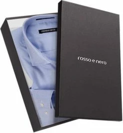 Rabatt 🌟 rosso e nero Hemd Slim Line A081/18 Slim Fit, Fil à Fil, Hellblau meliert, Hellblau 🛒 -Hemden Verkaufsgeschäft 285771 norm4