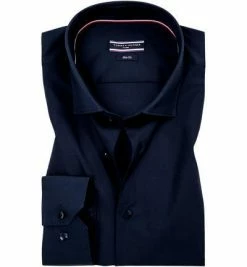 Großhandel 😉 Tommy Hilfiger Tailored Hemd TT0TT01936/429 Slim Fit, Popeline, Navy, Nachtblau 😀