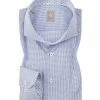 Coupon 😀 Jacques Britt Hemd Roma Mix 364330/14 Slim Fit, Popeline, Blau gemustert, Weißblau 💯
