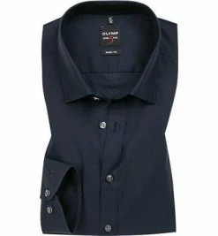Besorgen ✔️ OLYMP Hemd Level Five Body Fit EL 6090/69/18 Popeline, Extra langer Arm, Nachtblau, Marine 🎉