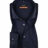 Neu 🔔 Seidensticker Hemd 660017/19 Slim Fit, Popeline, Navy, Dunkelblau 👏