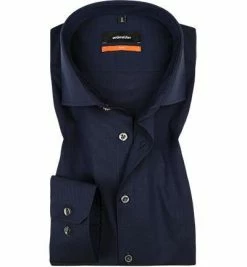 Neu 🔔 Seidensticker Hemd 660017/19 Slim Fit, Popeline, Navy, Dunkelblau 👏