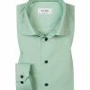 Brandneu 🔔 ETON Hemd 2713/79344/63 Contemporary Fit, Popeline, Hellgrün kariert, Grün 😀