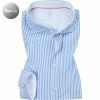 Brandneu 🥰 DESOTO Hemd Hai 21108-3/053 Modern Fit, Jersey, Bleu-weiß gestreift, Hellblau-weiß 🎉