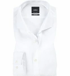 Budget 😉 Strellson Hemd Adrian 30011699/100 Extra Slim Fit, Popeline, Weiß 👏