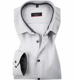 Budget 🌟 ETERNA modern fit 3116/X94P/32 Hemd, Baumwolle, Anthrazit, Grau ⌛