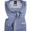 Bester Verkauf 🌟 HUGO BOSS Casual Hemd Magneton 50392279/463 Slim Fit, Baumwolle, Blau kariert, Blau 🎉