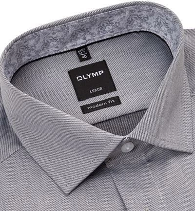 Bestes Angebot 🎉 OLYMP Luxor Modern Fit 1248/24/68 Hemd, Baumwolle, Hellgrau meliert, Schwarz ⭐ 2 Bestes Angebot 🎉 OLYMP Luxor Modern Fit 1248/24/68 Hemd, Baumwolle, Hellgrau meliert, Schwarz ⭐ – Bild 2