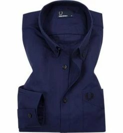 Bestpreis 🌟 Fred Perry Hemd M3551/G22 Oxford, Blau 💯